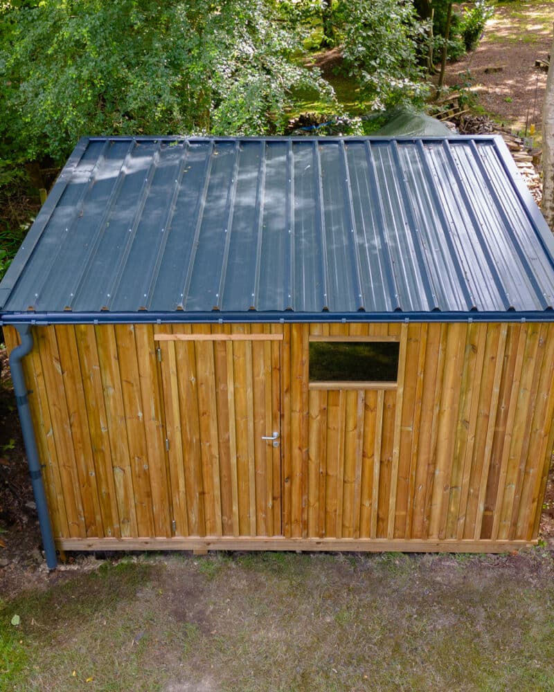 abri de jardin en bois durable Valkenborgh