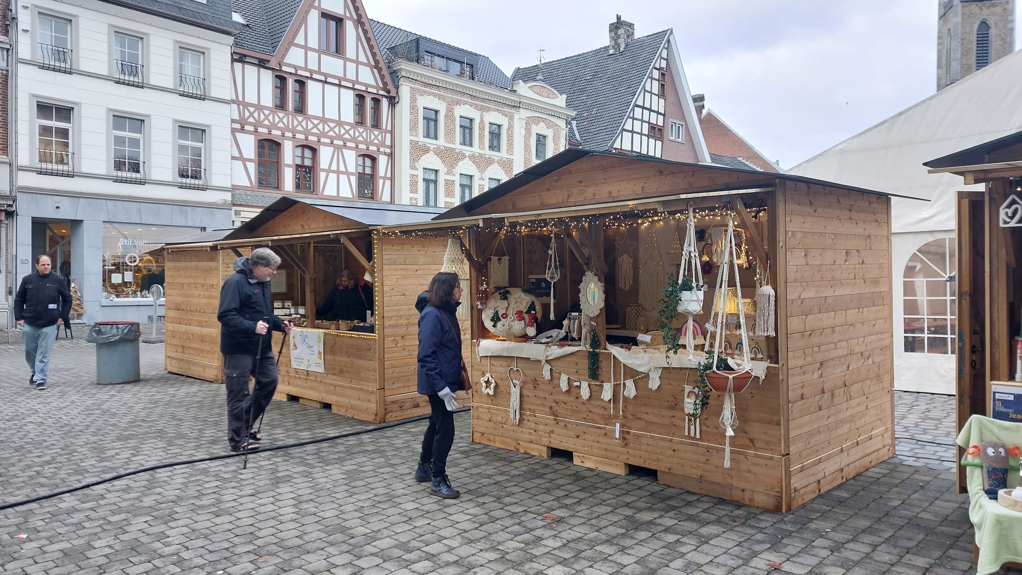 chalet à un évènement