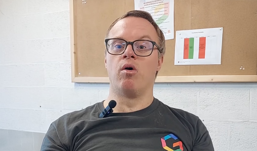 Photo de Pierre, employé à l'Atelier les Gaillettes