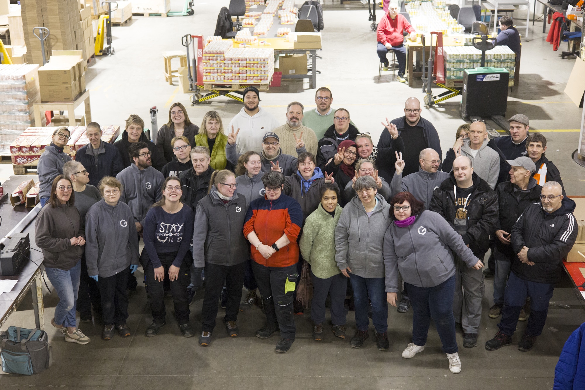 équipe travaillant en ETA