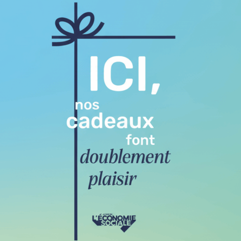 Ici, nos cadeaux font doublement plaisir !